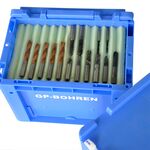 Transportbox, Bohrer, Fräser, Nachschleifen,
