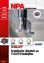 ISCAR NPA T-SLOT Erweitertes Angebot