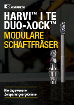 HARVI I TE DUO-λOCK MODULARE SCHAFTFRÄSER