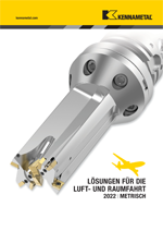Kennametal Lösungen für die Luft- und Raumfahrt 2022 metrisch