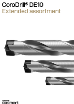 CoroDrill® DE10